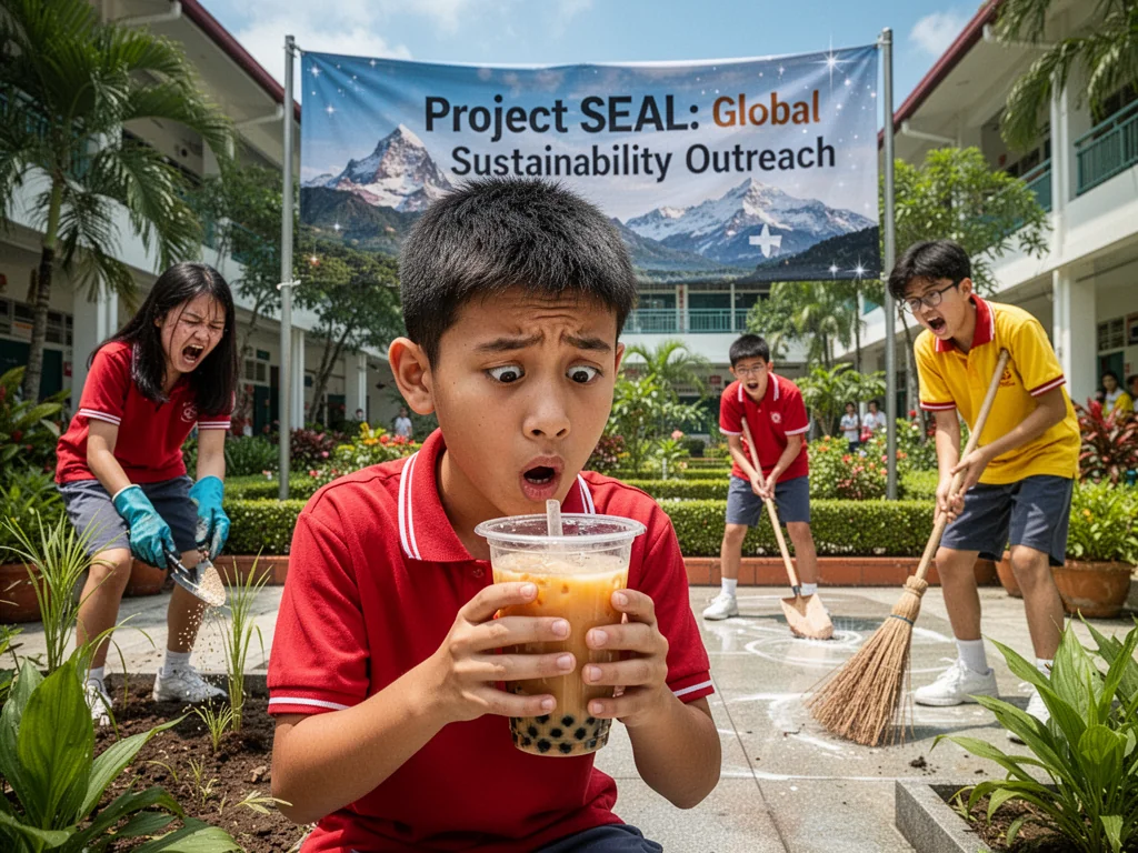 Privileged Singaporean Teens Rebrand Basic Manual Labour As ‘Sustainability Outreach’
