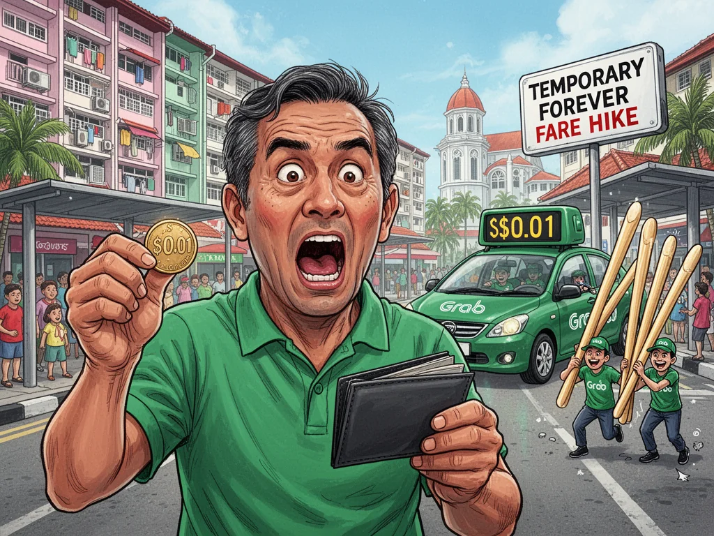 Grab Announces Temporary Two-Month Fare Hike That Will Definitely Last Forever