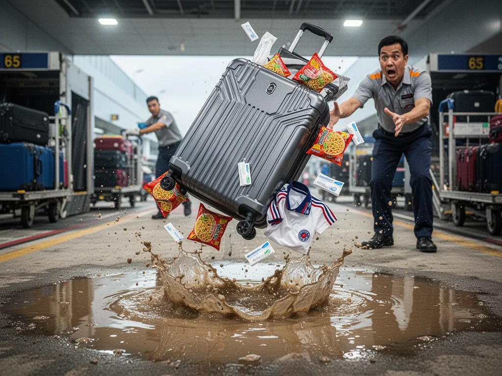 $1,200 Suitcase Specially Engineered To Protect Your $15 Of Stolen Hotel Toiletries