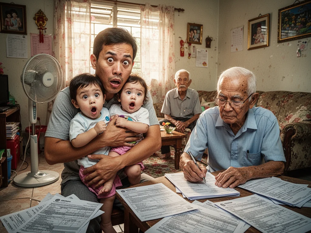 Singaporean Man Adopts Own Father For $3,000 Tax Relief