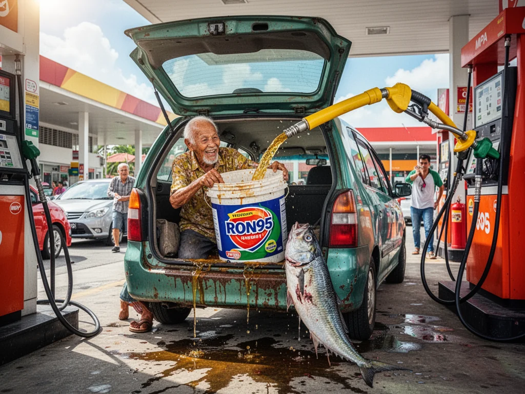 Fisherman Legally Permitted To Turn MPV Into Massive Petrol Bomb