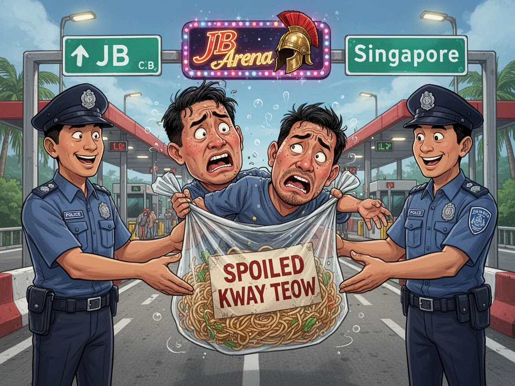 Singapore Successfully Exports Another Useless Sinkie To Malaysian Gallows