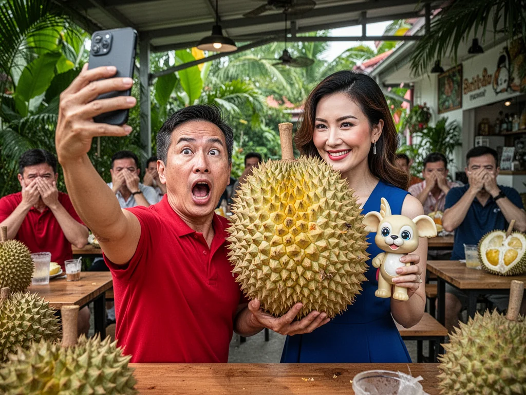 HK Star Eats Smelliest Fruit To Avoid Smelling Local Fans