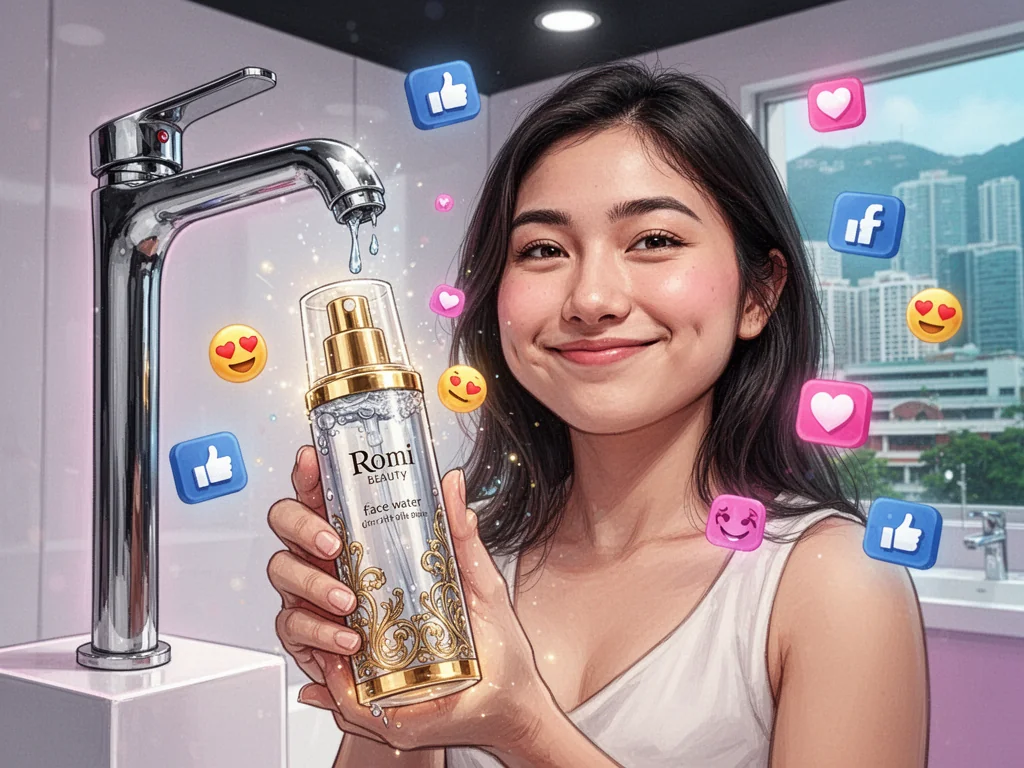 Singapore Influencers Successfully Export Overpriced Face Water To Hong Kong