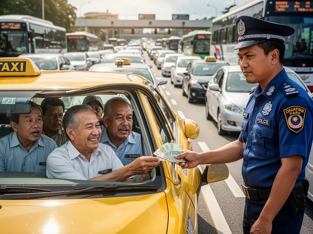 Taxi Drivers Arrested For Mastering Malaysian Culture Too Quickly