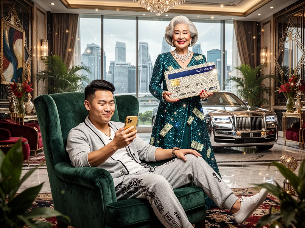 Man, 25, Successfully Retires After Marrying 55-Year-Old Walking ATM