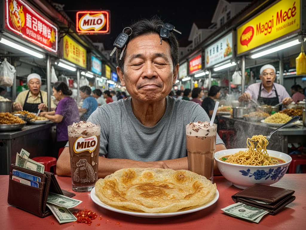 Sinkie Chooses Early Onset Dementia Over Giving Up Supper Prata
