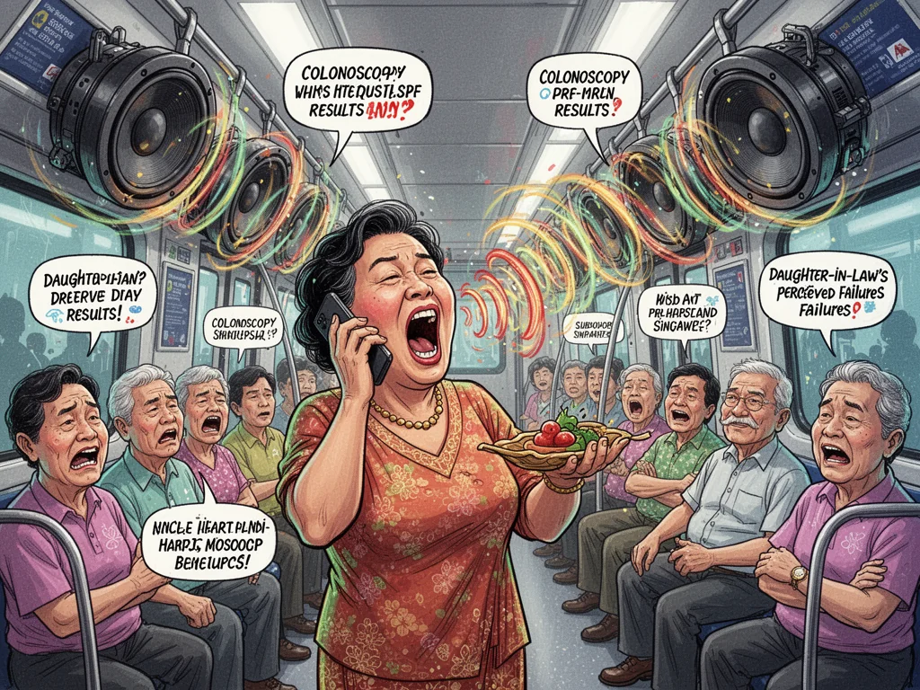 LTA Mandates Megaphones For Commuters Discussing Their Private Medical History