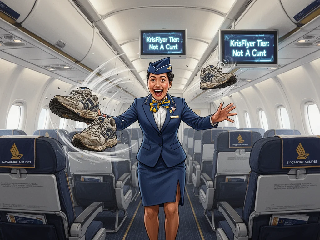 Aussie Man Mistakes Singapore Airlines For A Perth Kebab Shop