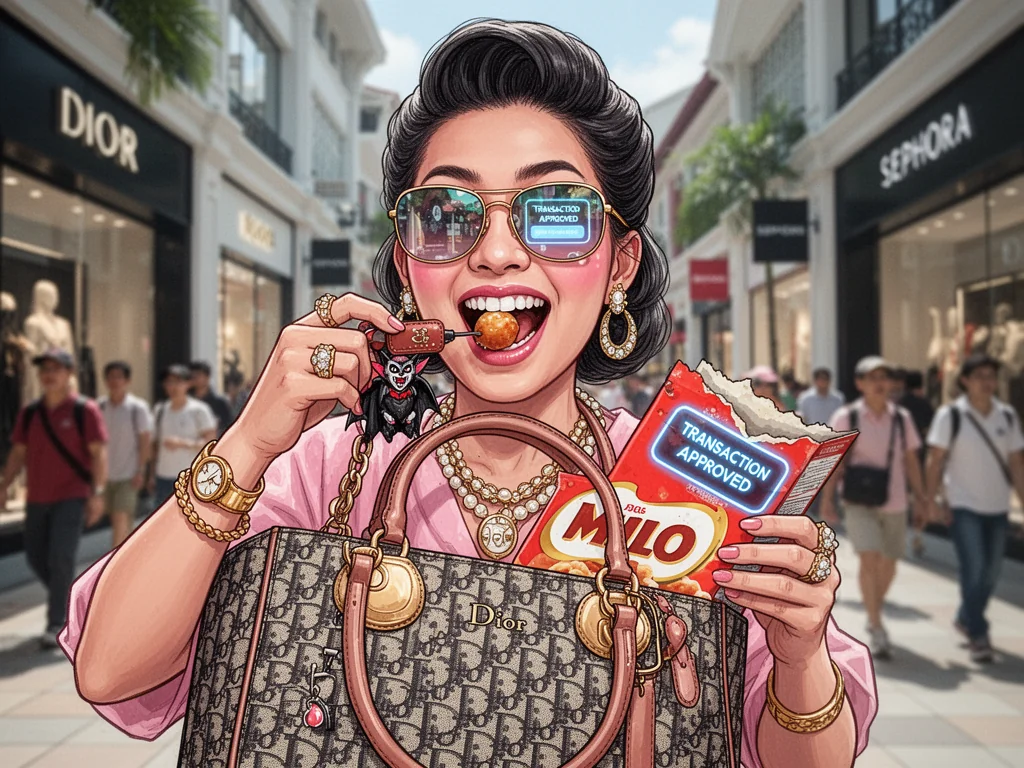 Local Bimbo Uses $2,000 Dior Tote To Hide Clinical Illiteracy