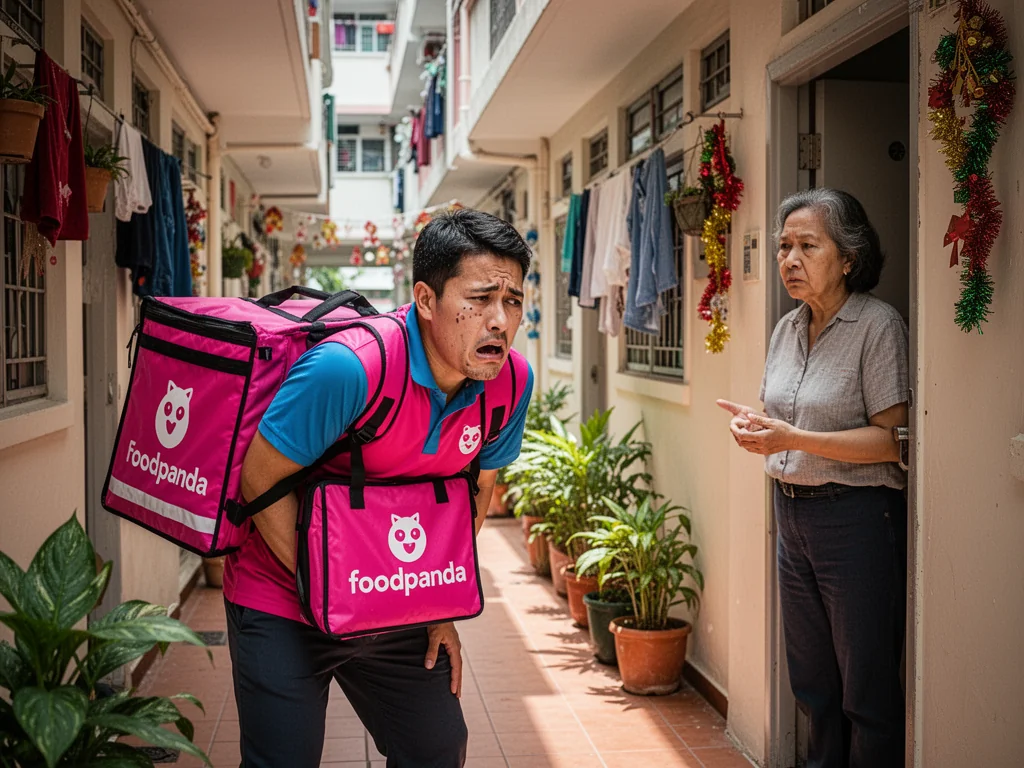 Foodpanda Rider Sent For Retraining To Beg More Professionally