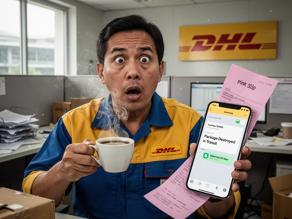 DHL Successfully Delivers Layoffs To Staff Without Tracking Number