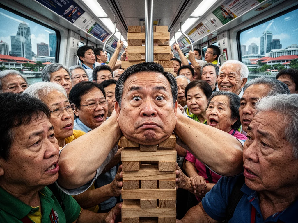 LTA Rebrands Peak Hour MRT Crushes As ‘Mandatory National Cuddles’