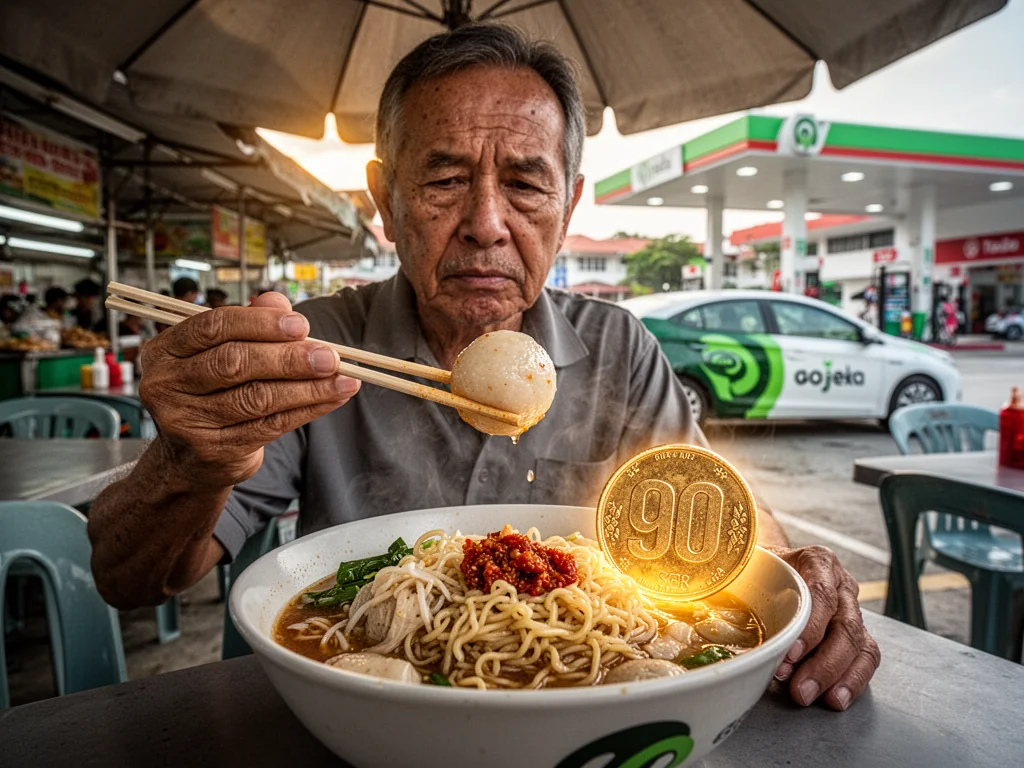 Gojek Surcharge To Help Driver Afford Exactly One Extra Fishball