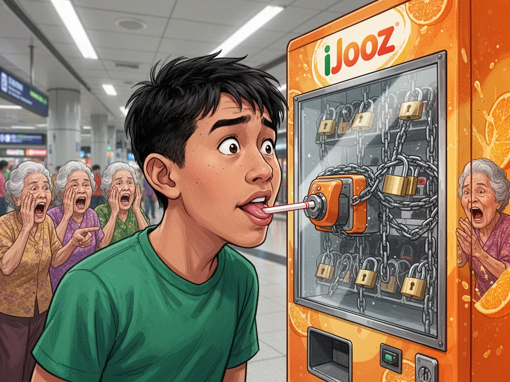 ESSEC Student Arrested For Mistaking iJooz Straw For Micro-Penis
