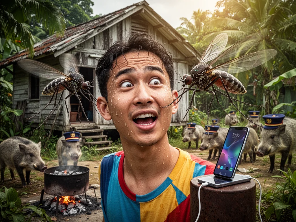 NParks Rebrands Pulau Ubin as ‘Extreme Poverty Simulation’ Park
