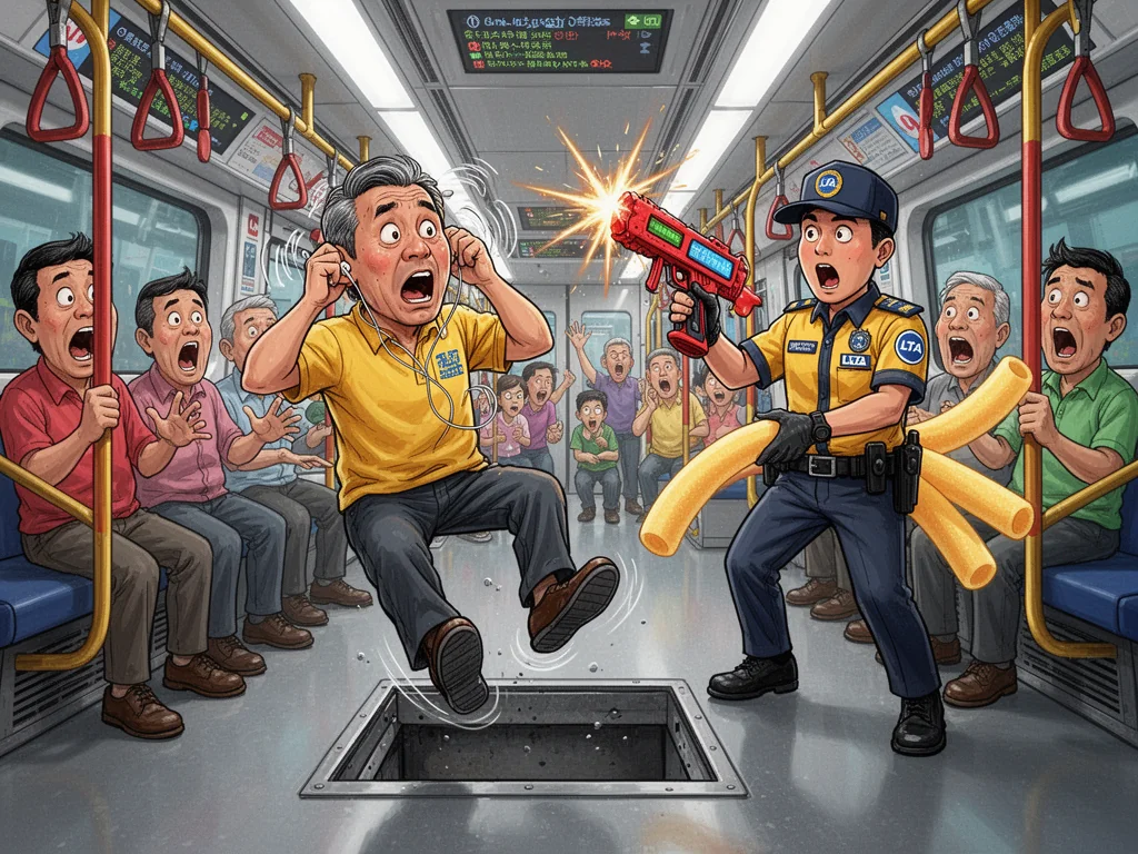 LTA to Execute Commuters Whose Earbuds Leak Tinny Techno