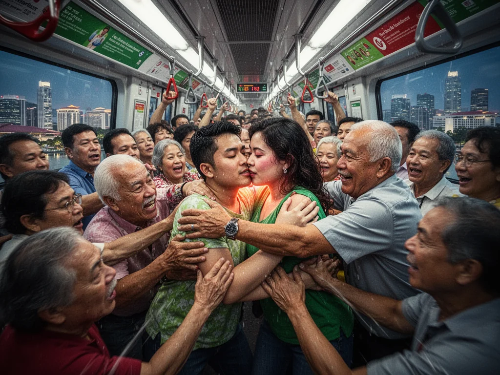 SMRT ‘Accidental Pelvic Grinding’ Now Leading Source Of Sinkie Intimacy