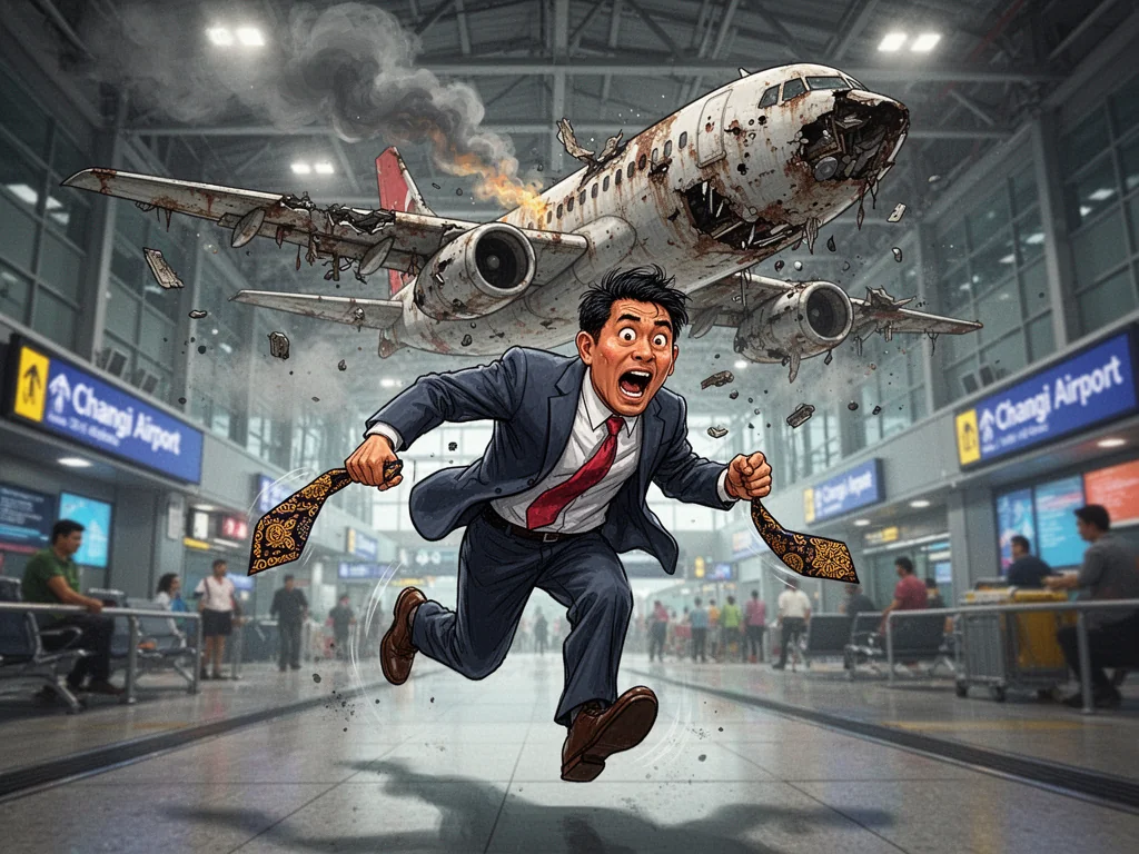 Ex-SIA Boss Flees Air India Before Next Plane Disintegrates Mid-Air