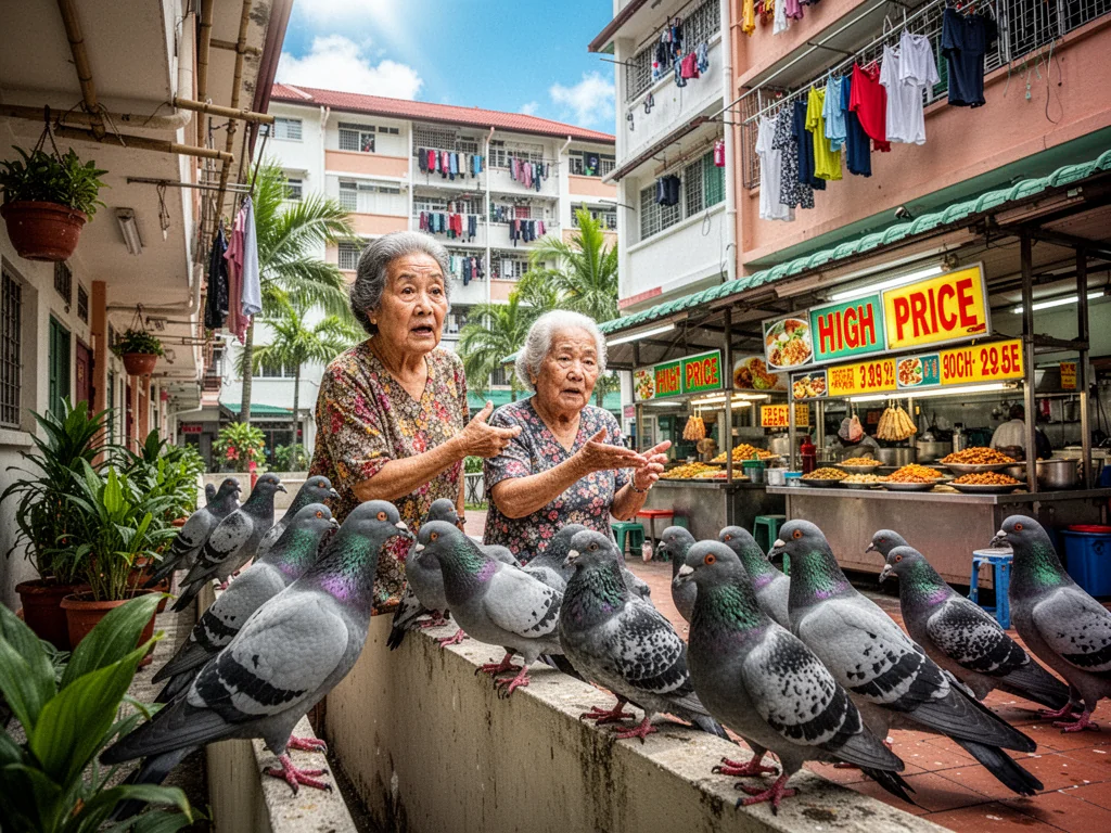 Shanmugam Suggests Eating Neighborhood Pigeons As Affordable Protein Alternative