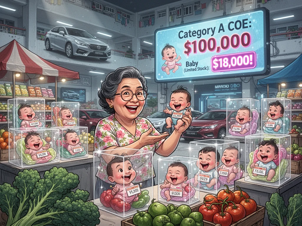 $18,000 Indonesian Baby Still Cheaper Than A Small COE