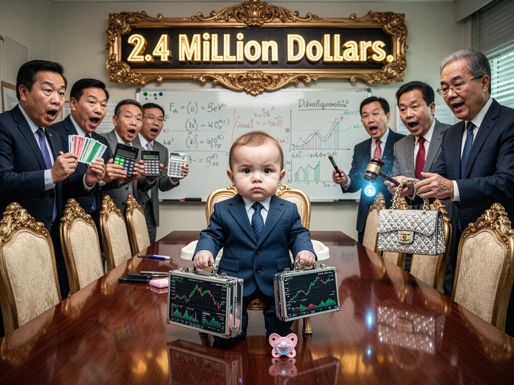 5-Month-Old Baby Better Not Fuck Up Exams After $2.4 Million Investment