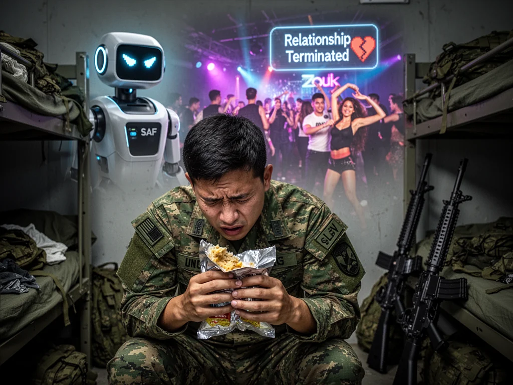 MINDEF Mandates Pre-Enlistment Breakups To Optimise Soldier Focus On Digging Fucking Holes