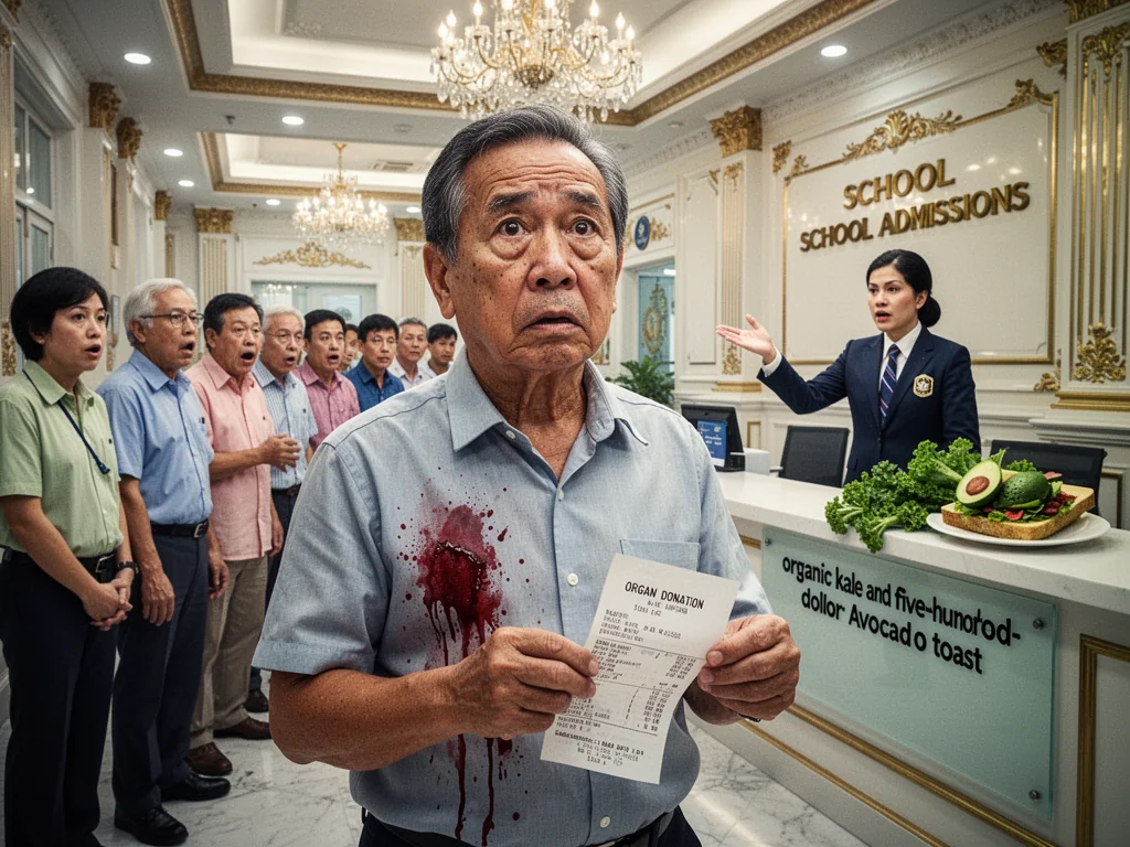 International School Tuition Fees Now Include Mandatory Kidney Harvesting Facility