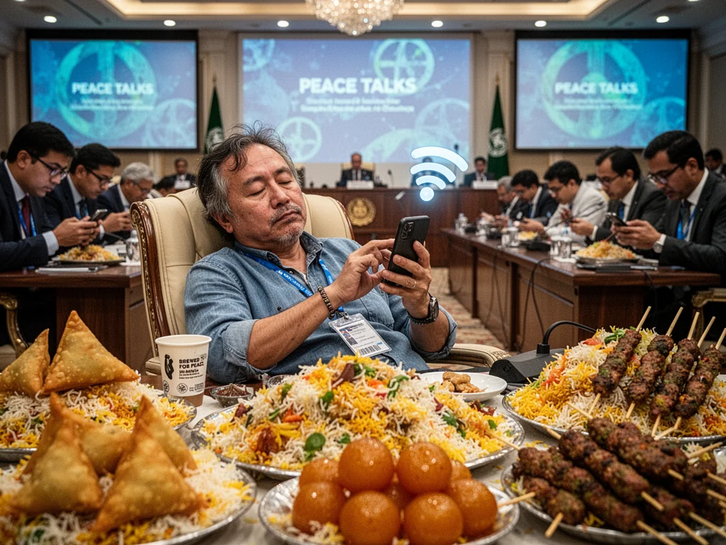 Journalists Admit Nuclear Holocaust Worth It For High-Speed Wi-Fi and Biryani