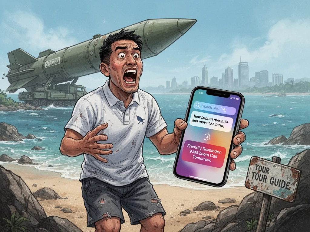 Local Man Prefers Imminent Chinese Invasion Over Another Fucking Monday In Singapore