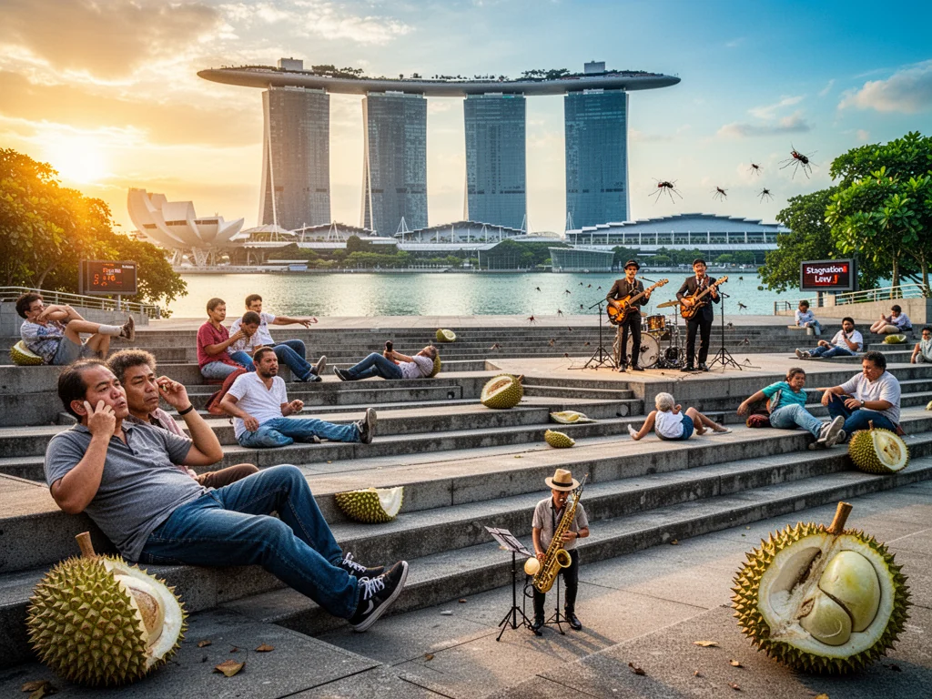 Singapore Government To Tax Unproductive Air Around Free Esplanade Seats