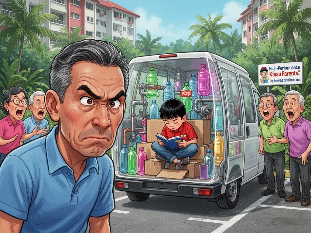 Singaporean Dad Jealous French Kid Can’t Walk Away From Homework