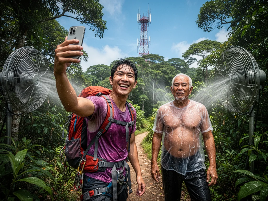 Local Masochist Mistakes Heatstroke For ‘Refreshing’ Bukit Timah Hike