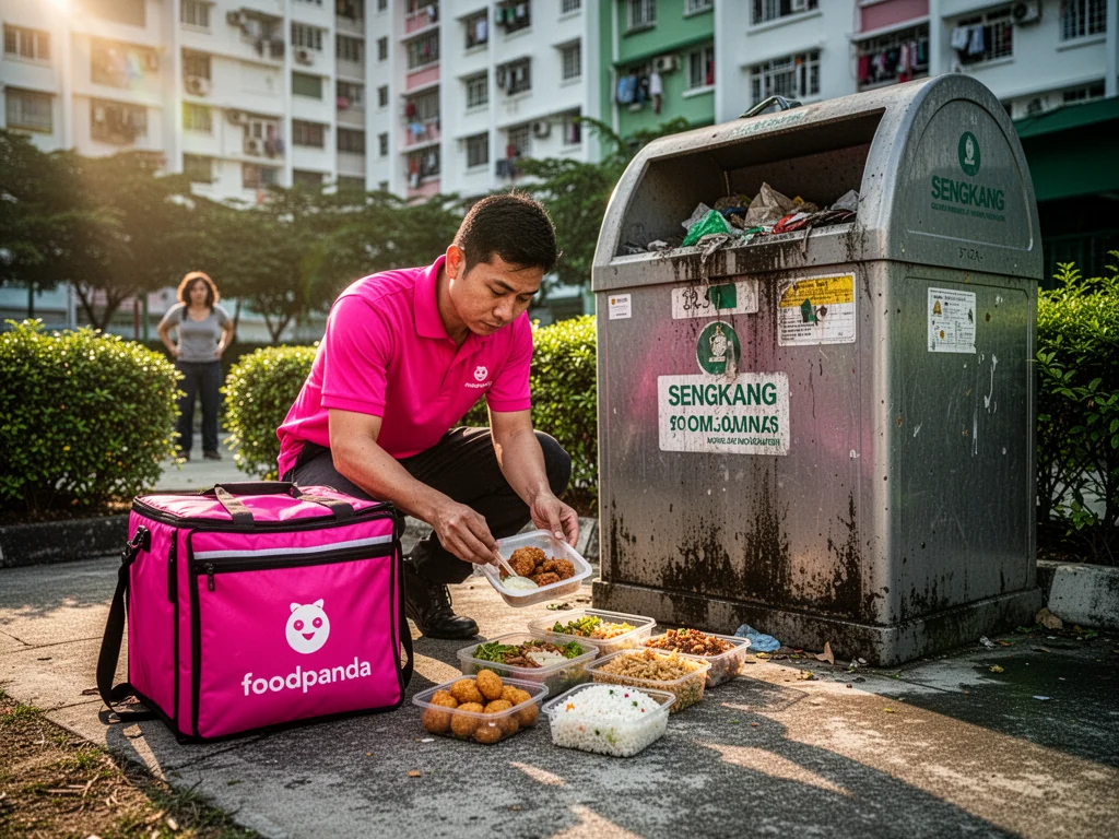 Foodpanda Launches ‘Bin-To-Table’ Concept To Match Sengkang’s General Vibe