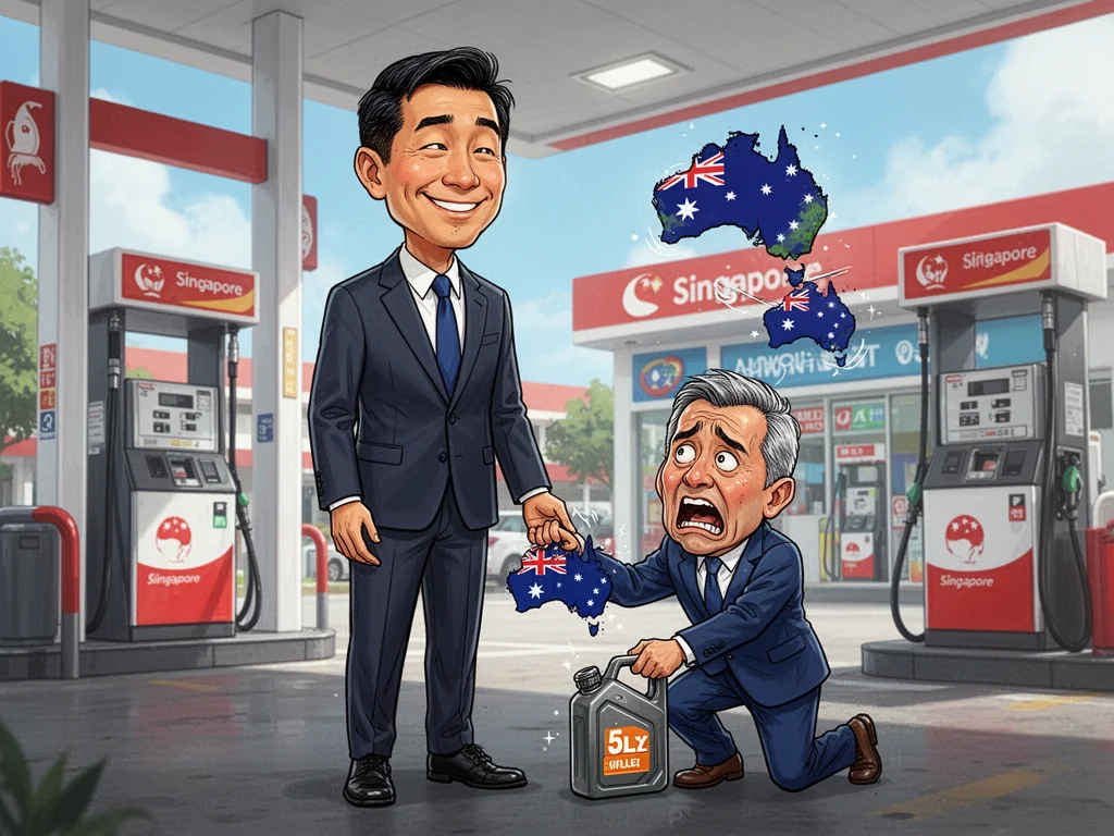 Australia Trades One Entire Continent For Five Litres Of Refined Diesel