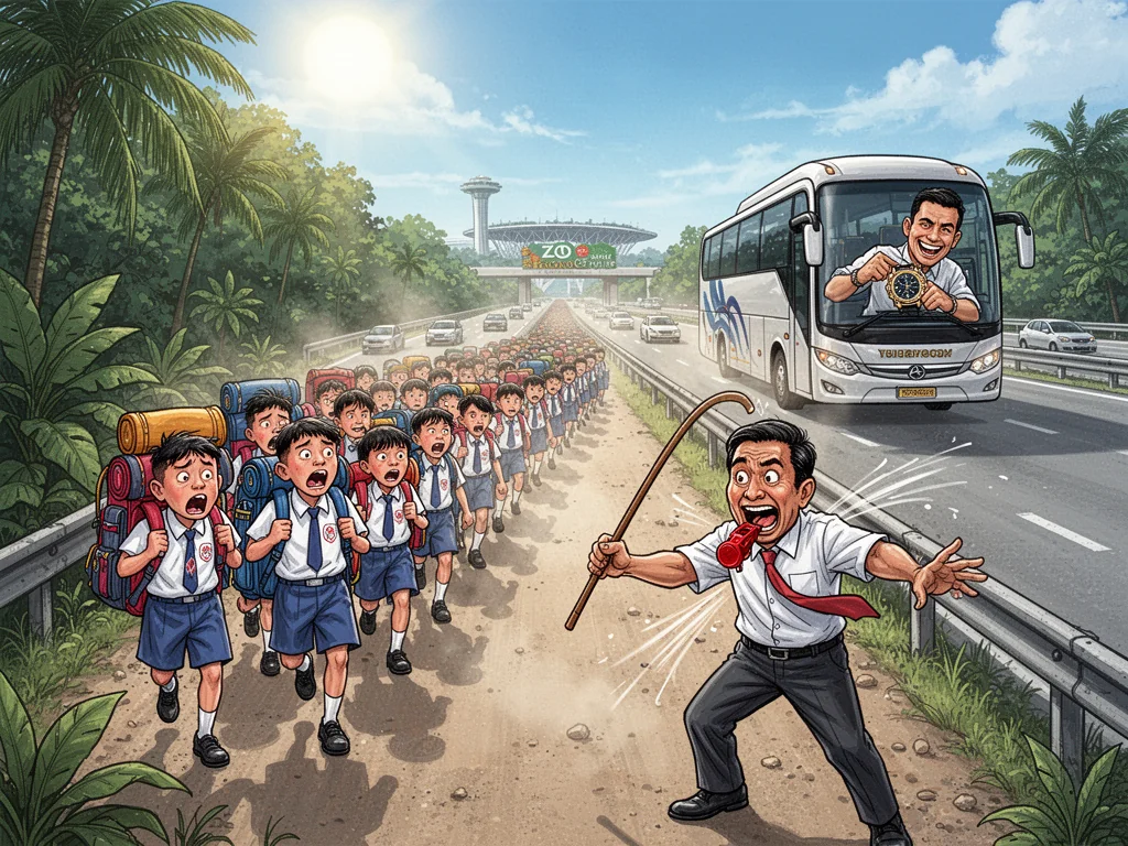 MOE Rebrands Field Trips As 20km Tactical Marches After Fare Hike