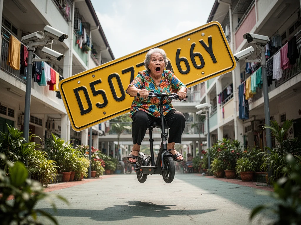 LTA To Auction ‘SGP 8888’ PMD Plate For $500,000