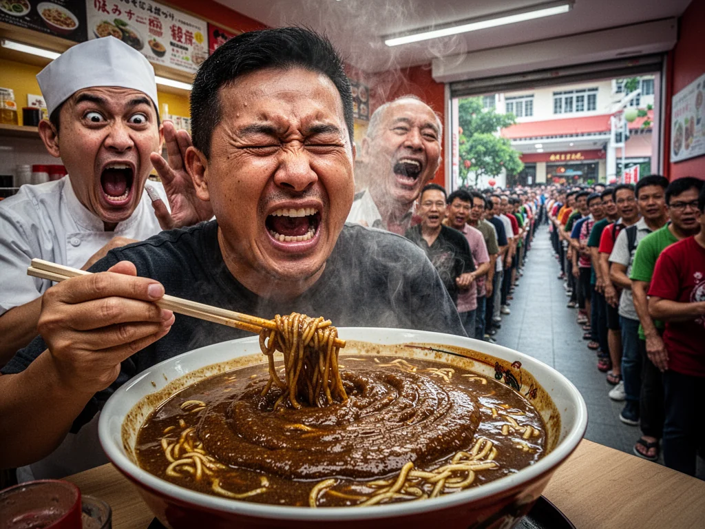 Singaporeans Queue Six Hours For Privilege Of Drinking Liquid Sodium
