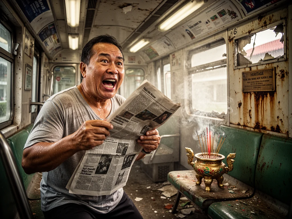 SMRT Rebrands Rusting NSL Trains as 'Immersive Historical Torture'