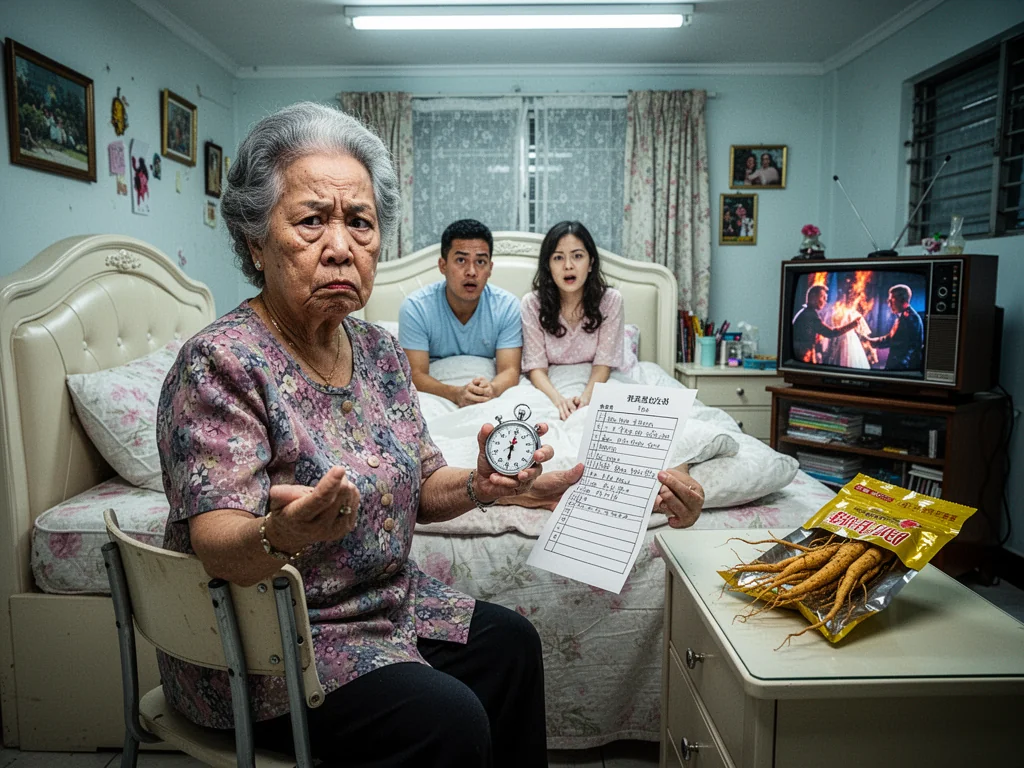 Sinkie Mother-In-Law Demands Live Commentary During Couple’s Foreplay