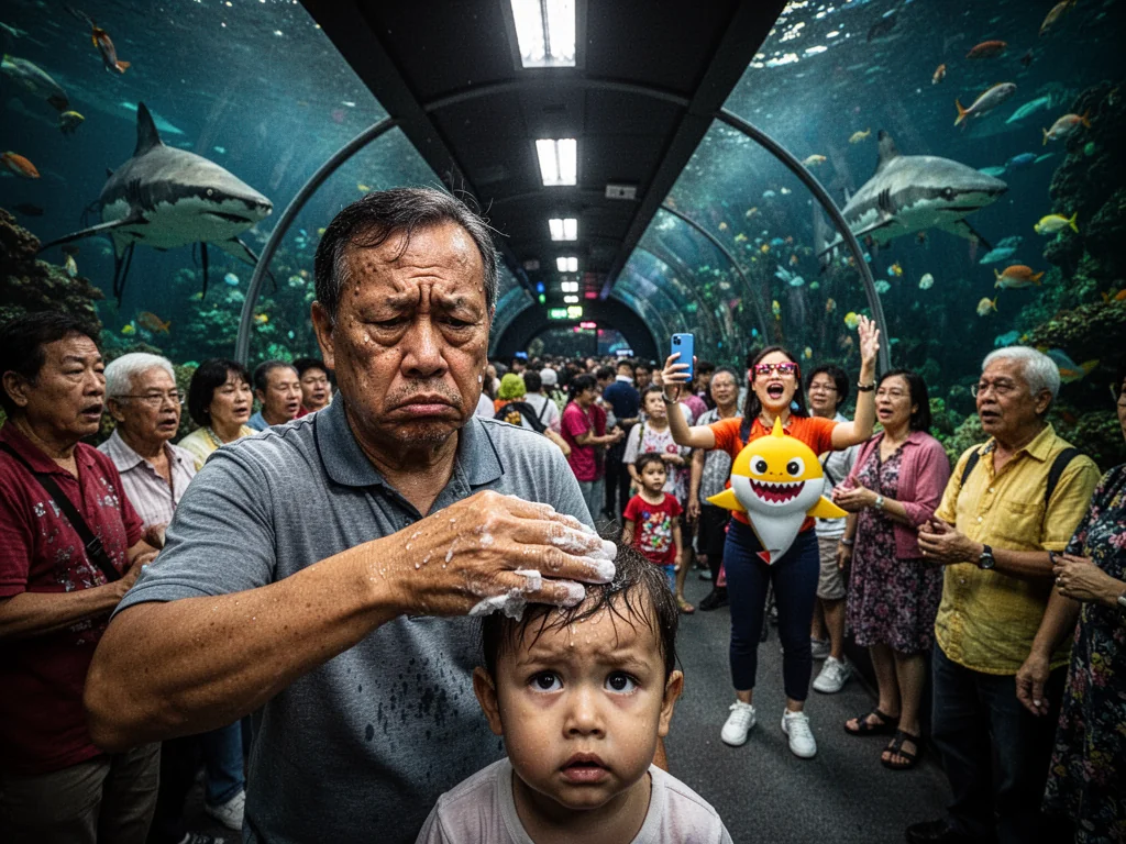 Sentosa Sharks Consider Mass Suicide After Watching 10,000th TikToker