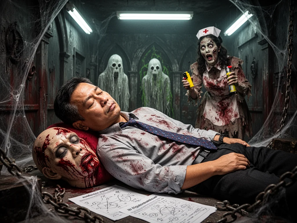 Exhausted Auditor Prefers Chainsaw Murderer To Nagging Domestic Life