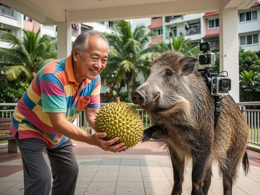 Wild Boars Granted PR Status After Successfully Colonising Punggol HDBs