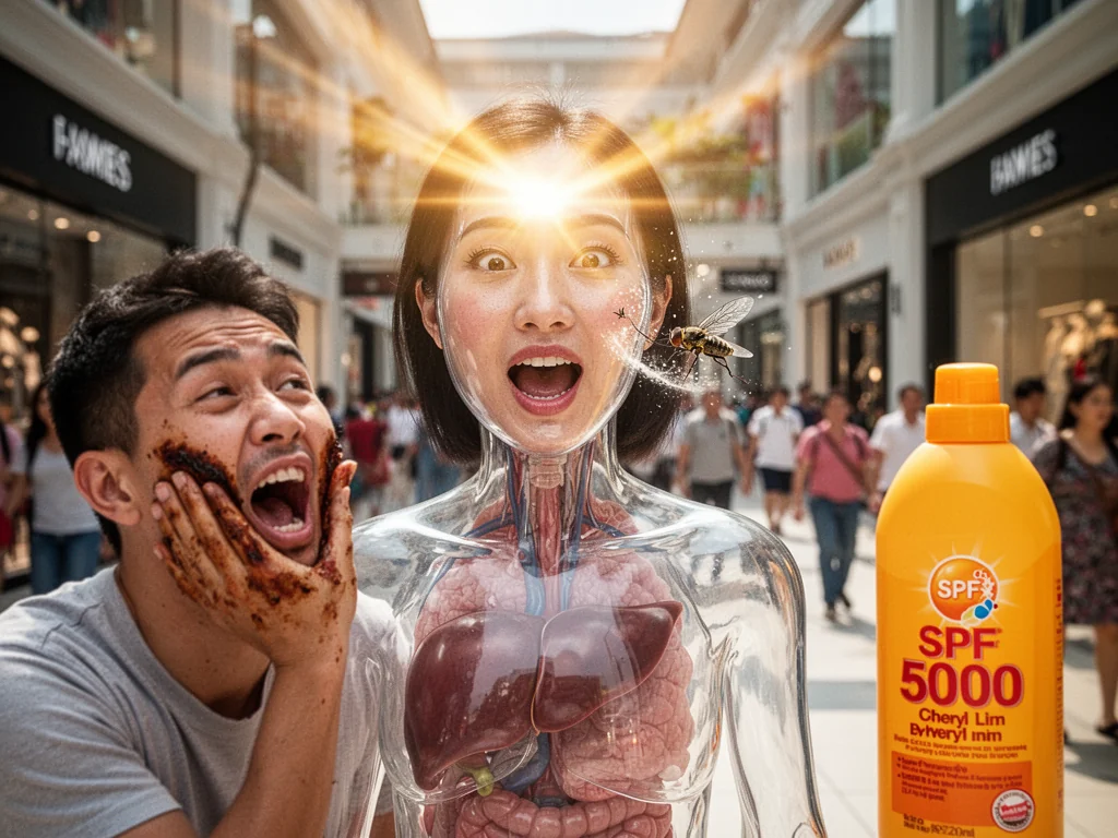 Singaporean Woman Achieves Glass Skin So Clear Her Intestines Are Visible