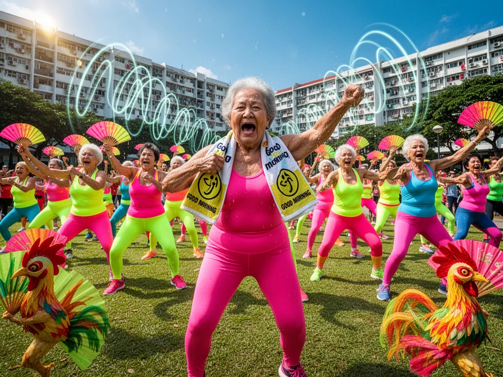 MINDEF Replaces Special Forces With Menopausal Line-Dancing Auntie Battalions