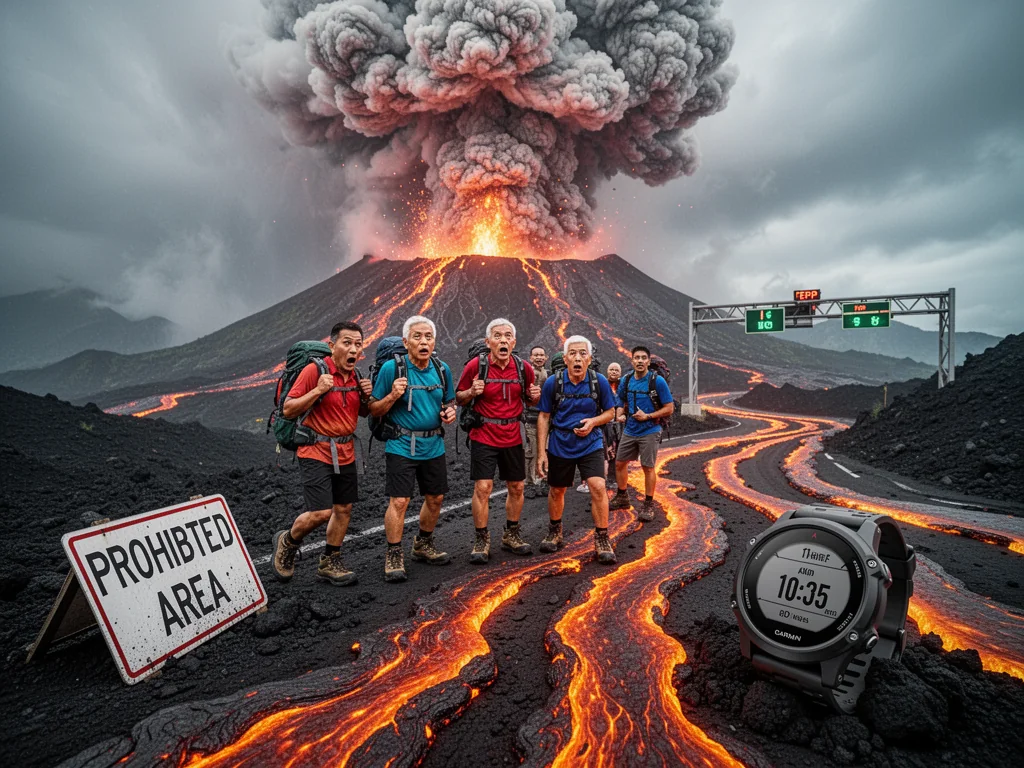 Sinkies Shocked Indonesian Lava Does Not Obey Official No Entry Signs