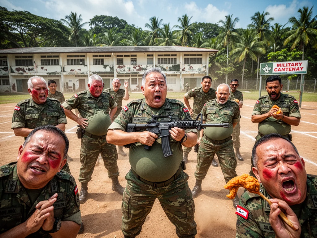 MINDEF Confirms Reservist Is Just High-Stakes Camping For Fat, Useless Corporate Cunts