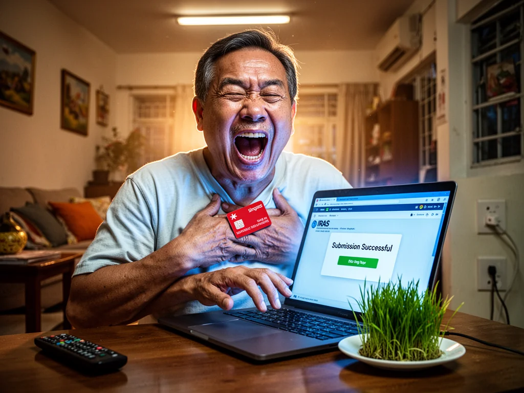 Singaporean Man Eagerly Pays Taxes To Fund More ERP Gantries