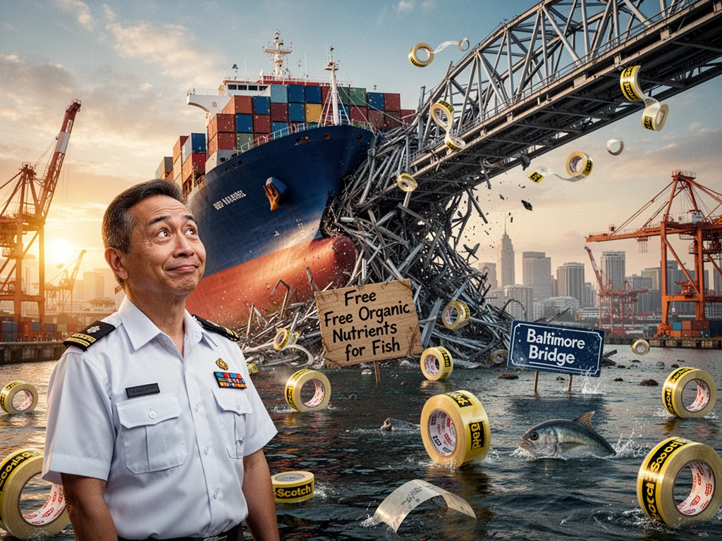 US Indicts Singapore Firm For Unsolicited Demolition Of Baltimore Bridge