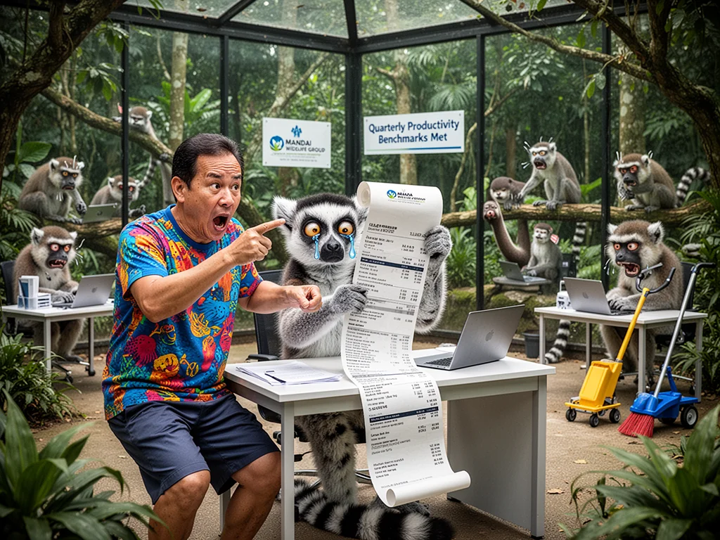 Mandai Lemur Denied Birthday Cake Until It Hits KPI Targets